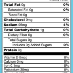 Bambino nutrition info